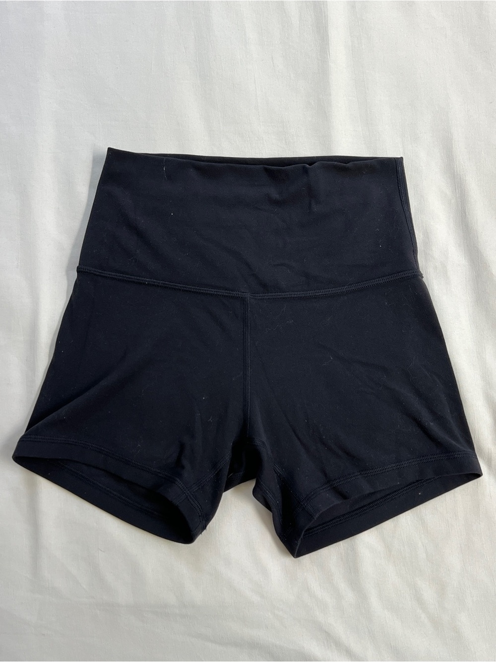 lululemon athletica High-Rise Black Performance Shorts